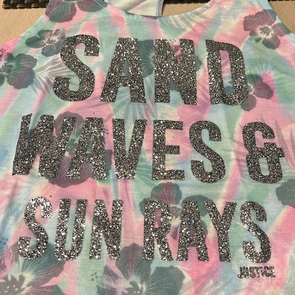 Justice Girls 2 Piece active wear set Size 12 EUC - Picture 9 of 11